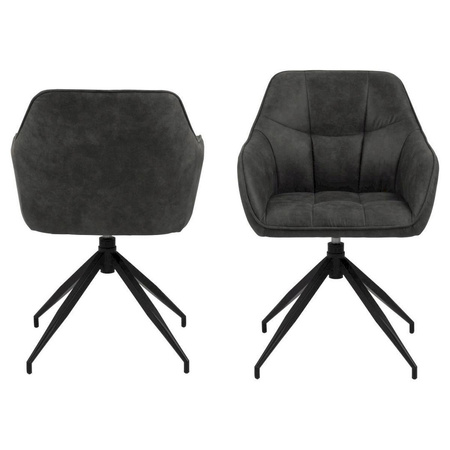 Dining Chair With Armrest BRIELLE Unique