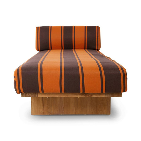 Outdoor daybed teak, retro