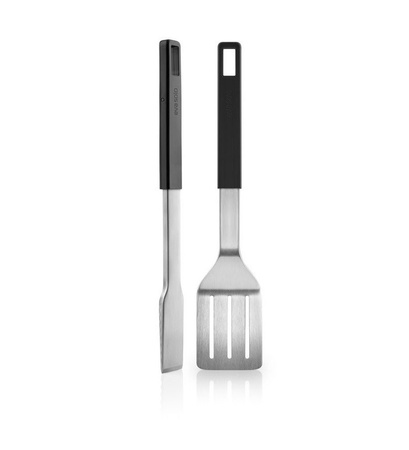EVA SOLO Black Grill Tongs and Spatula Set