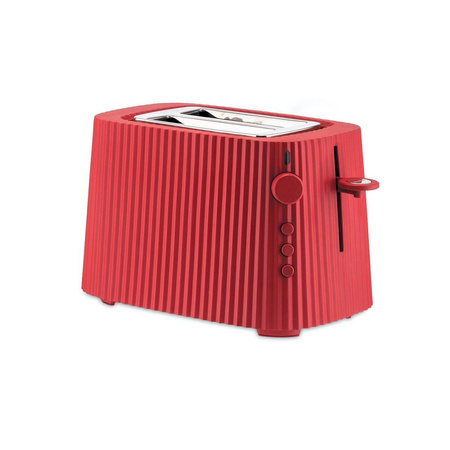 ALESSI Plissé toaster red