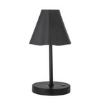 Lianna Portable Lampe, Rechargeable, Black, Metal
