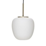 Lampa wisząca Hűbsch CHERRY mosiężno biała rozmiar M