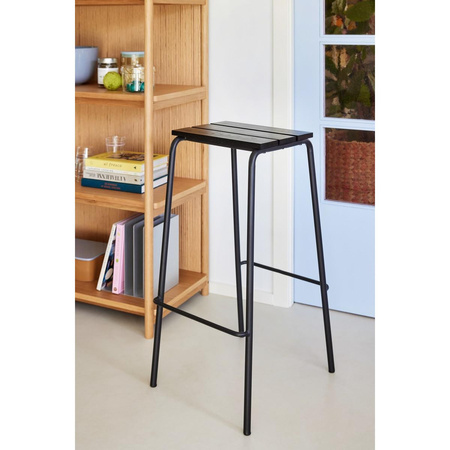 Stilt Bar Stool Black