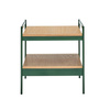 Jaunty Side Table Green/Natural