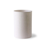 Abażur HKLIVING CYLINDER naturalny rozmiar 24.5x24.5 cm