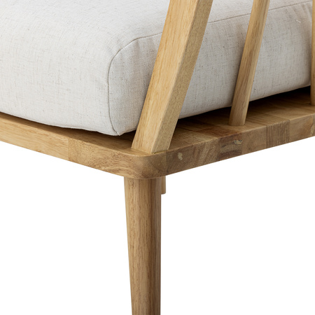 Fotel Bloomingville MILLOR naturalny