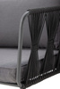 Sofa Bloomingville PAVONE FIRE-RESISTANT czarna