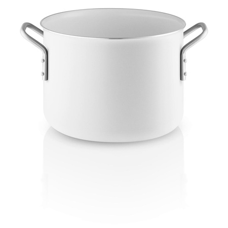 Garnek z powłoką ceramiczną Slip-Let® Eva Trio WHITE LINE biały 4.8 l