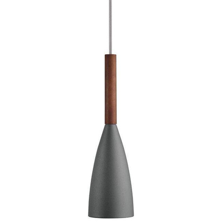 NORDLUX PURE gray pendant lamp
