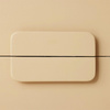 Spacious drawer cabinet cream