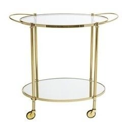 Stolik barowy Fine Bloomingville złoty