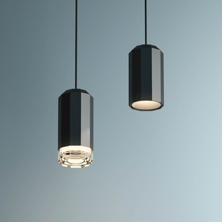 Lampa wisząca VIBIA Wireflow 3D czarna Casambi 2700K