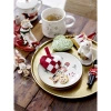 Velua Ornament, Red, Polyester