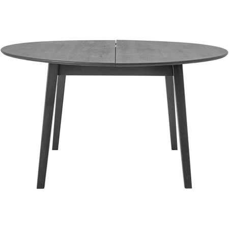 Peron Dining Table, Black, FSC® 100%, Oak