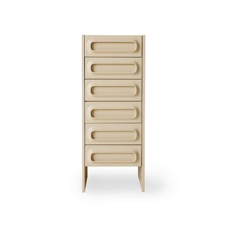 Space drawer cabinet, cream
