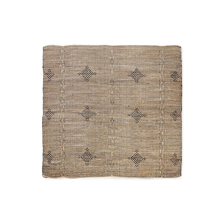 Rustic jute rug (200x200cm)