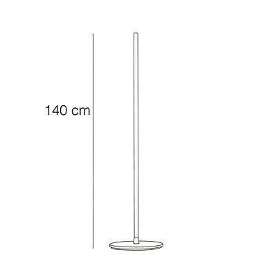 ARTEMIDE Tolomeo Mega black base with stem