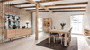 Dining table #24 SKOVBY brown