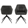 Dining Chair With Armrest BRIELLE Unique