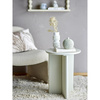Edith Side Table, White, Firwood