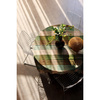 Vida check table cloth mint/olive (140x220cm)