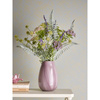 Ennis Vase, Rose, Glass