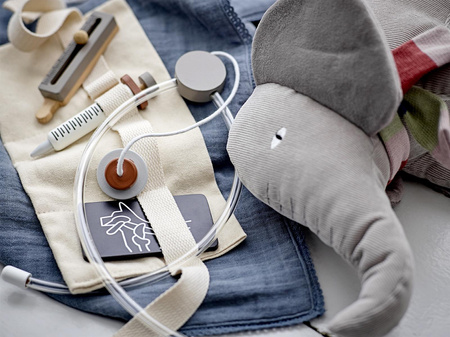 Bawełniany słonik Bloomingville FERDINAND szary