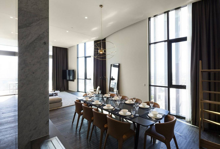 AXOLIGHT Hoops 2 gold pendant lamp