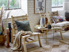 BLOOMINGVILLE TURIN cushion green