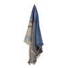 Maji Throw, Blue, Recycled Cotton