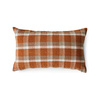 Poduszka hkliving COUNTRY brązowa rozmiar 60x35 cm