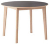 Dining table #120 SKOVBY brown black