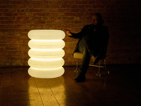 PUFF BUFF Big Puff standing garden lamp