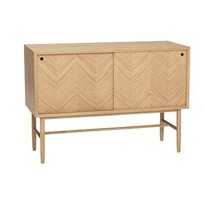 Wooden chest of drawers HÜBSCH OAK natural