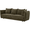 Austin Sofa, Green, Recycled Polyester