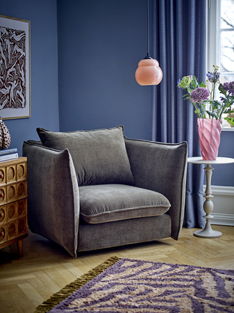 Austin Lounge Chair, Green, Recycled Polyester