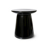Earthenware side table M black