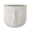 BLOOMINGVILLE IGNACIA flowerpot white