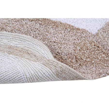 Dywan bawełniany Lorena Canals TRIBUTE TO COTTON beżowy 130 x 120 cm