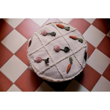 Puf Lorena Canals OLI&CAROL beżowy