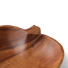 Acacia apple bowl M