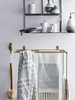 BLOOMINGVILLE ANDRINE gold towel rack