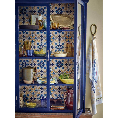 Hazem Cabinet, Blue, Firwood