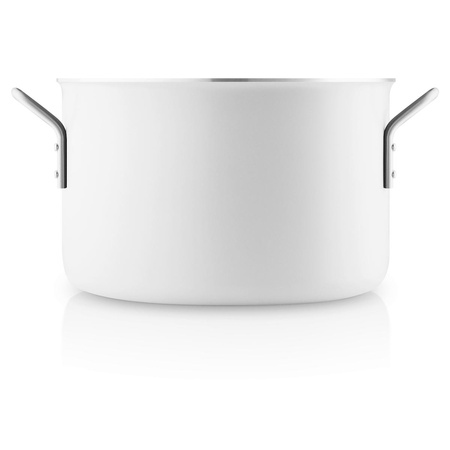 Garnek z powłoką ceramiczną Slip-Let® Eva Trio WHITE LINE biały 7.0 l