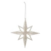 Chue Ornament, Silver, Plastic