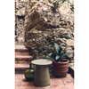 Stolik boczny HKLIVING EARTHENWARE zielony