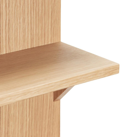 Straight Shelf Unit Natural