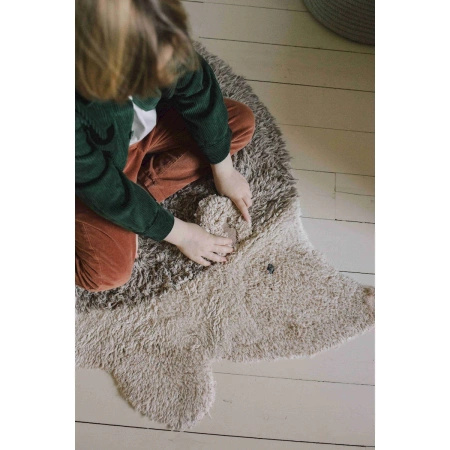 Dywan bawełniany Lorena Canals ANIMAL RUGS beżowy 130 x 90 cm