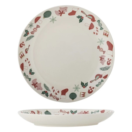 Yule Serving Plate, Nature, Stoneware