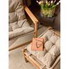 Heritage Armchair/Footstool Natural/Beige